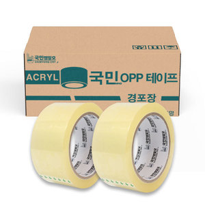 경포장 OPP 접착테이프(투명) 40m*50ea