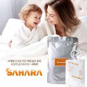 초강력 습기제거제 사하라 SAHARA 탈취 항균 걸이형 90g X 6개